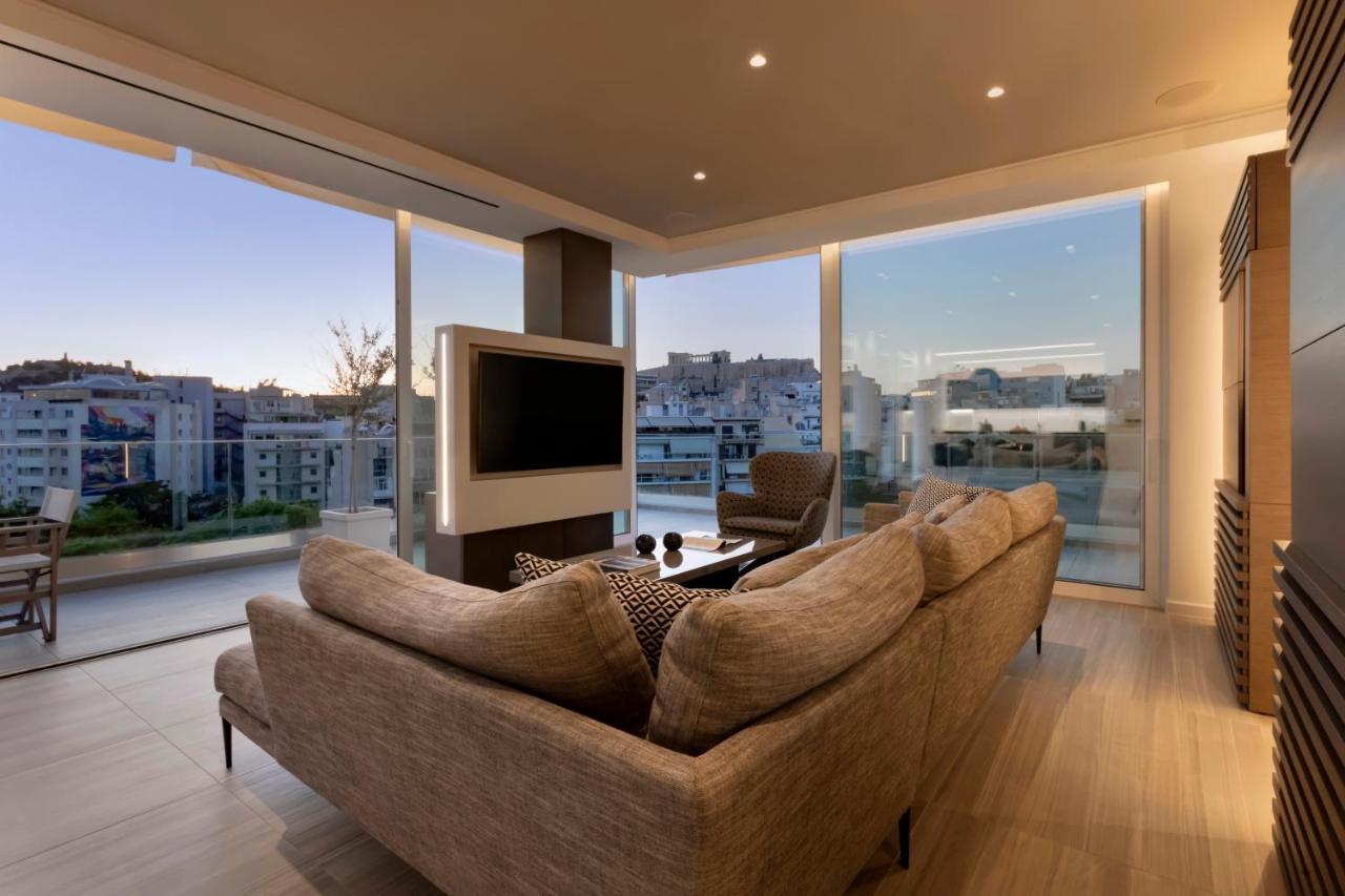 Ueber Lux 2 Bedroom New Penthouse With Acropolis View أثينا المظهر الخارجي الصورة